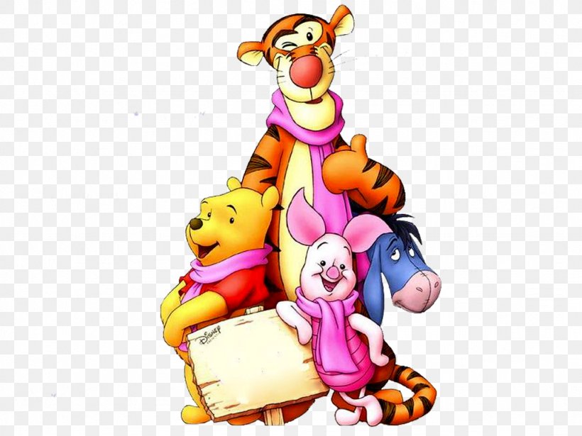 Winnie-the-Pooh Tigger Piglet Eeyore Roo, PNG, 1024x768px, Winniethepooh, Eeyore, Fictional Character, Figurine, Hundred Acre Wood Download Free