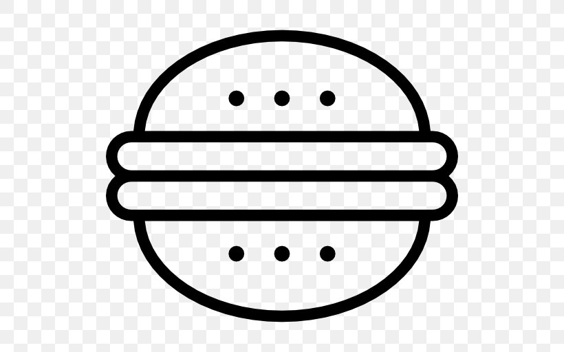 Hamburger Button Junk Food Fast Food, PNG, 512x512px, Hamburger, Black And White, Face, Facial Expression, Fast Food Download Free