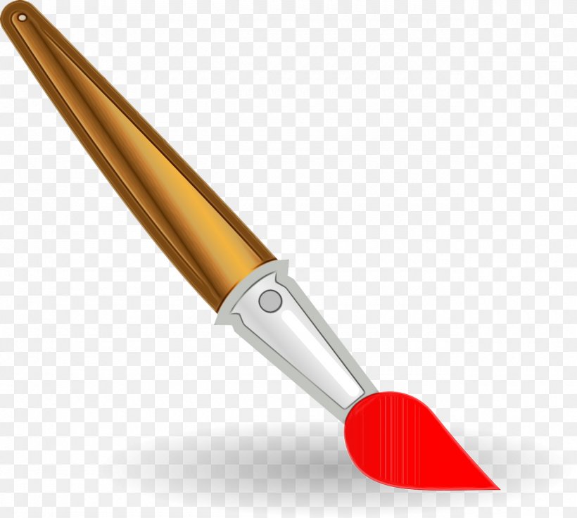 Paint Brush Cartoon, PNG, 1280x1149px, Watercolor, Ball Pen, Brush, Material Property, Office Supplies Download Free