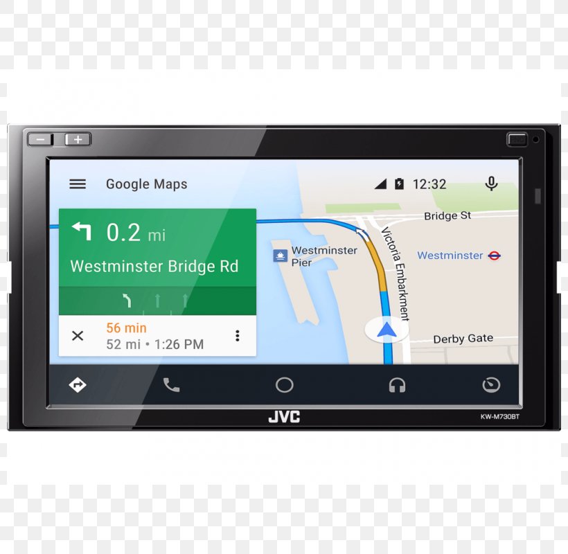 Vehicle Audio JVC KW-M730BT JVC KW-M740BT ISO 7736 Android Auto, PNG, 800x800px, Vehicle Audio, Android Auto, Automotive Head Unit, Automotive Navigation System, Av Receiver Download Free