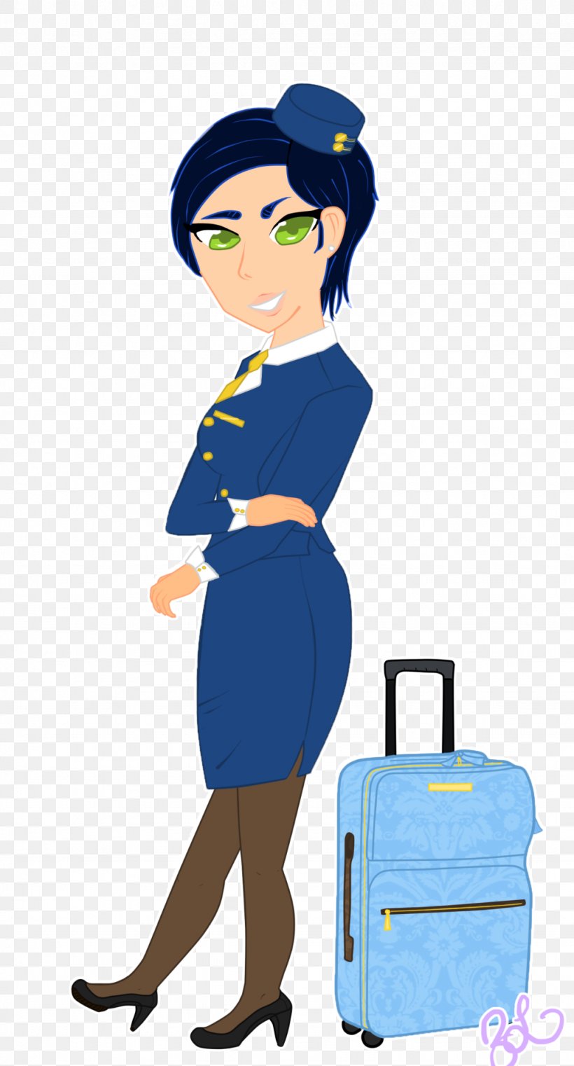 Flight Attendant Cartoon Clip Art, PNG, 1024x1901px, Watercolor, Cartoon, Flower, Frame, Heart Download Free