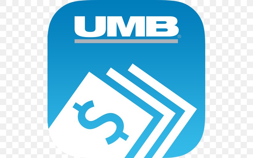 UMB Financial Corporation UMB Bank And ATM Finance Deposit Account, PNG, 512x512px, Umb Financial Corporation, Area, Bank, Blue, Brand Download Free