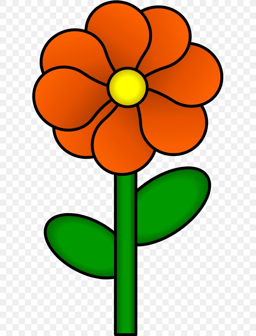 Orange Cut Flowers Plant Stem Clip Art, PNG, 613x1078px, Orange, Area, Artwork, Blue, Common Daisy Download Free