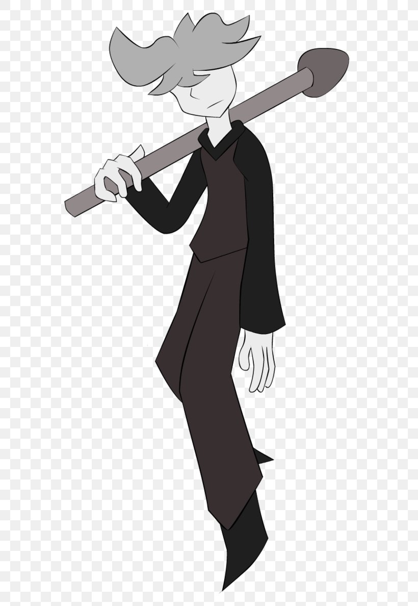 Silhouette Cartoon Black Male Weapon, PNG, 673x1188px, Silhouette, Black, Black And White, Cartoon, Character Download Free