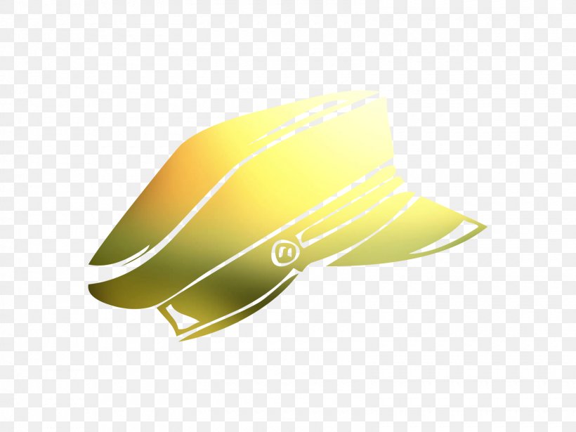 Yellow Product Design Graphics Line, PNG, 1600x1200px, Yellow, Fashion Accessory, Headgear, Logo, Material Property Download Free