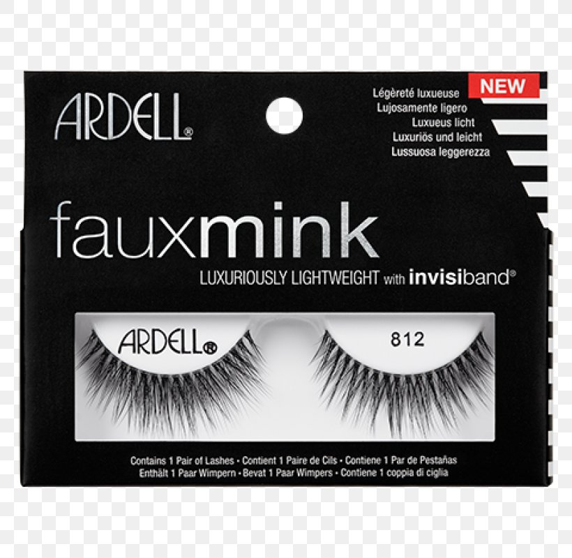 Eyelash Extensions Ardell Faux Mink 811 Ardell Faux Mink 812 Ardell Lashes, PNG, 800x800px, Eyelash, Artificial Hair Integrations, Beauty, Brand, Cosmetics Download Free