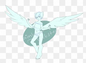 Fairy - Fairy Feather Angel M Sketch PNG
