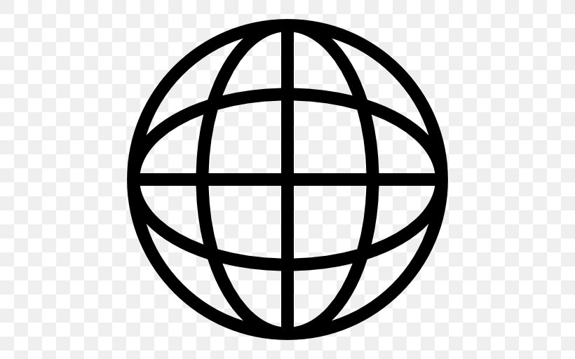Globe Earth World, PNG, 512x512px, Globe, Area, Ball, Black And White, Earth Download Free