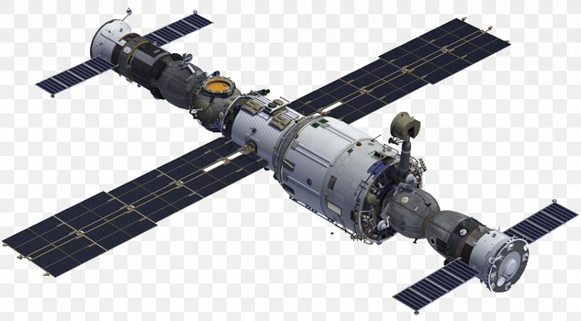 Astronaut - International Space Station Zvezda Mir Spacecraft Satellite PNG