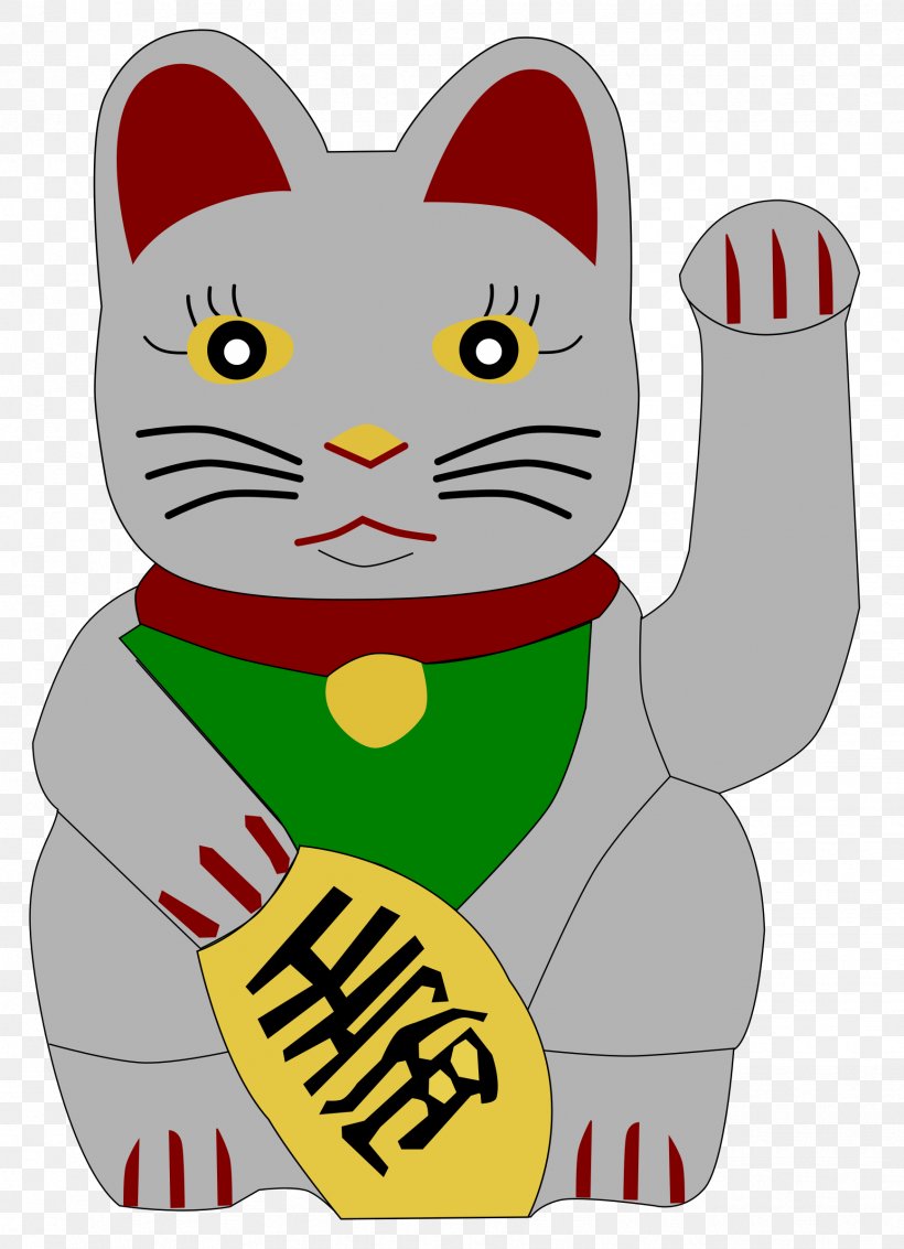 Luck Maneki-neko Cat Clip Art, PNG, 1736x2400px, Luck, Art, Carnivoran, Cartoon, Cat Download Free