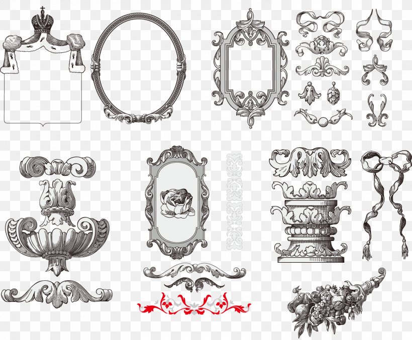 Pattern, PNG, 1500x1240px, Color, Art, Black And White, Body Jewelry, Crest Download Free