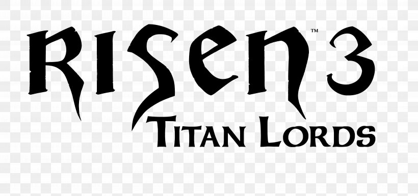 Risen 2: Dark Waters Risen 3: Titan Lords Gothic II, PNG, 8500x4000px, Risen, Area, Black, Black And White, Brand Download Free
