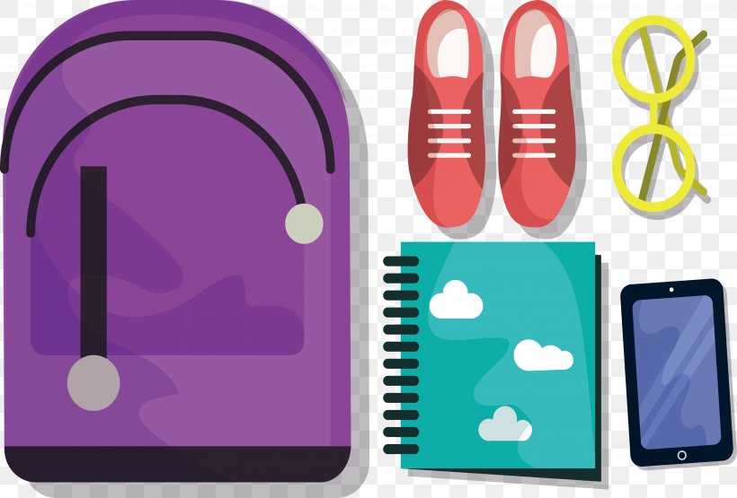 Satchel Purple Icon, PNG, 4405x2983px, Satchel, Backpack, Brand, Communication, Designer Download Free