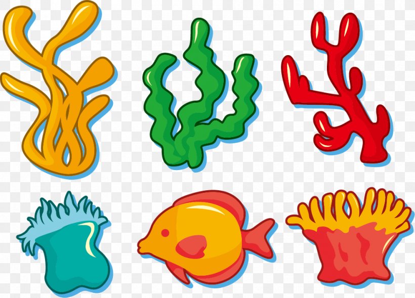 Coral Reef Euclidean Vector Seaweed, PNG, 985x708px, Coral Reef, Algae, Area, Coral, Coral Reef Fish Download Free