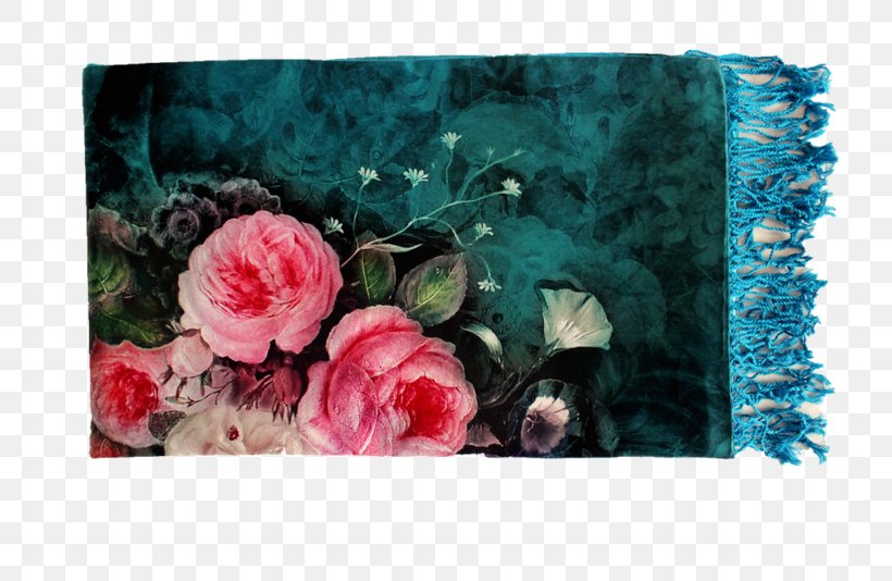 Garden Roses Still Life Shawl Wrap Scarf, PNG, 800x534px, Garden Roses, Blue, Cashmere Wool, Floral Design, Flower Download Free