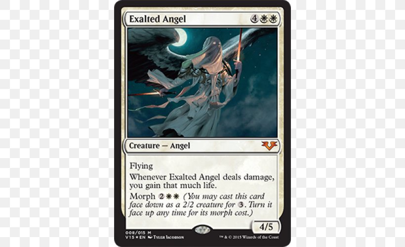 Magic: The Gathering From The Vault: Angels Playing Card Exalted Angel Wizards Of The Coast, PNG, 500x500px, Magic The Gathering, Avacyn Restored, Card Game, Electronics, Game Download Free