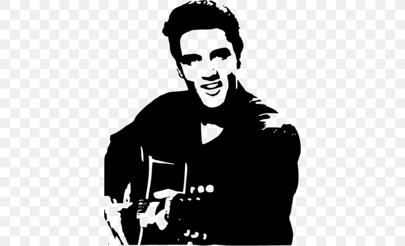 Elvis Presley Wall Decal Sticker Rock & Roll, PNG, 500x500px, Watercolor, Cartoon, Flower, Frame, Heart Download Free