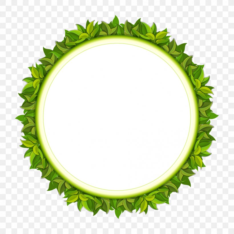 Euclidean Vector Green Circle Clip Art, PNG, 938x938px, Picture Frames, Art, Decorative Arts, Flower, Grass Download Free