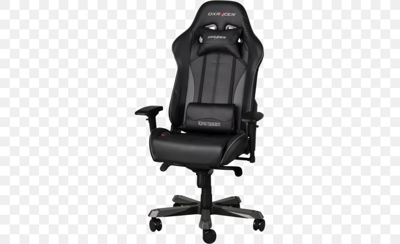 Office & Desk Chairs Table DXRacer Furniture, PNG, 500x500px, Office Desk Chairs, Armrest, Black, Car Seat Cover, Caster Download Free