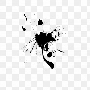 Paint - Ink Drop Splash Clip Art PNG