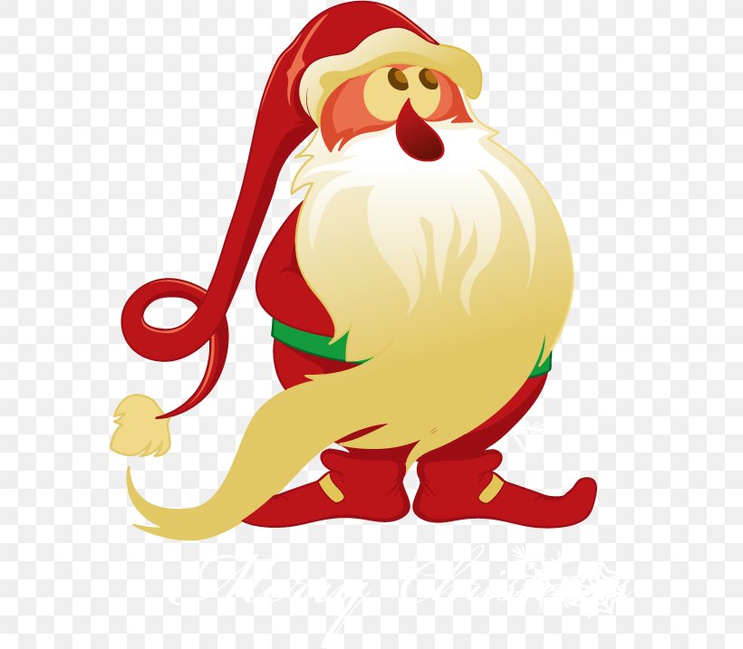Santa Claus Christmas Ornament Beard Clip Art, PNG, 580x717px, Santa Claus, Art, Beak, Beard, Bird Download Free