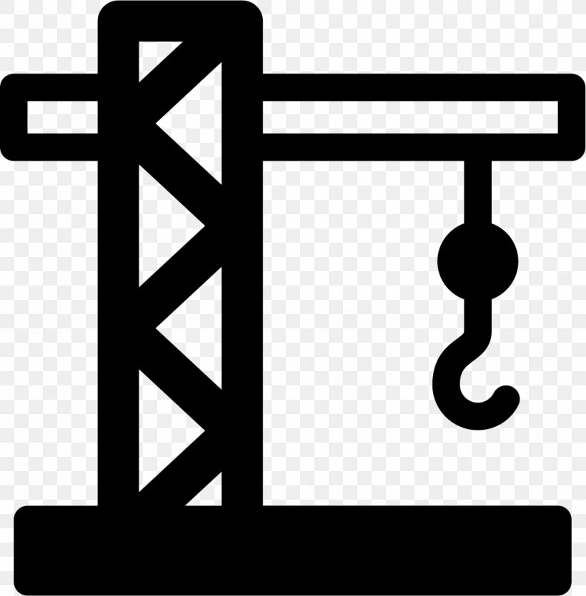 Clip Art Construction Crane, PNG, 981x1000px, Construction, Area, Black And White, Brand, Building Download Free