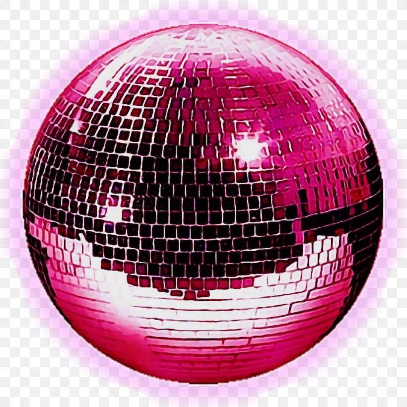 Disco Pink Sphere Ball Magenta, PNG, 1024x1024px, Watercolor, Ball, Disco, Magenta, Music Download Free