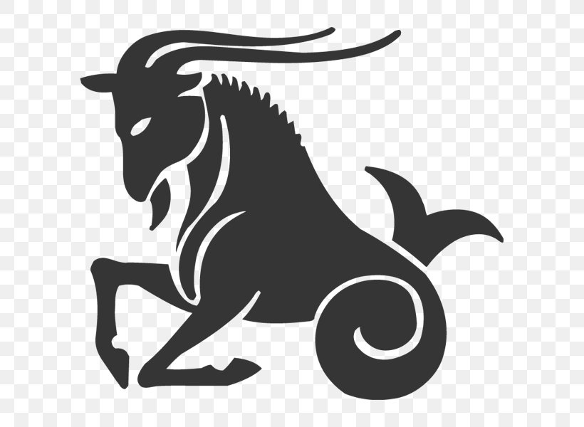 Capricornus Astrological Sign Zodiac Horoscope, PNG, 600x600px, Capricorn, Astrological Sign, Astrological Symbols, Astrology, Black Download Free