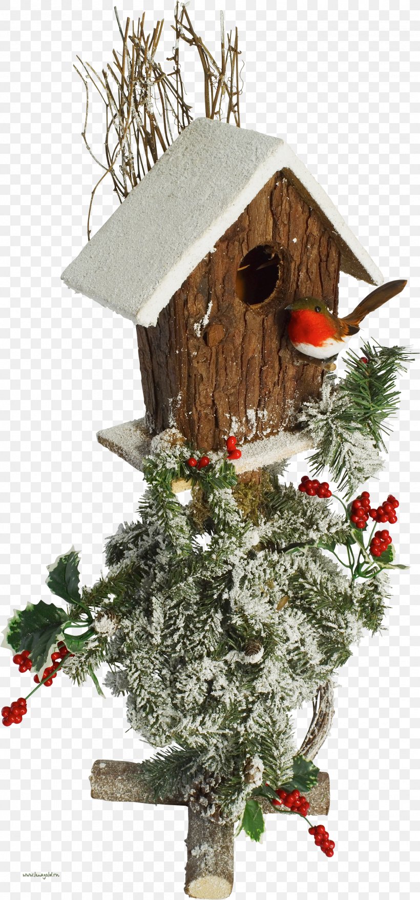 Christmas Tree Photography Christmas Decoration Clip Art, PNG, 2428x5199px, Christmas, Birdhouse, Branch, Christmas Decoration, Christmas Ornament Download Free