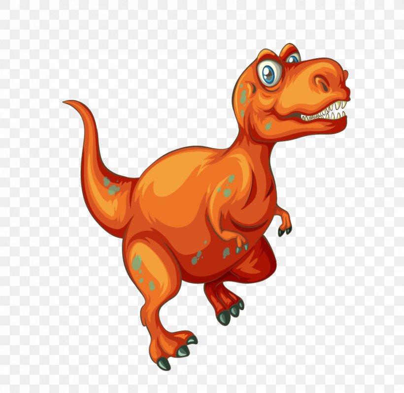 The Dinosaurs Album Velociraptor, PNG, 971x944px, Dinosaur, Cartoon, Orange, Organism, Rgb Color Model Download Free