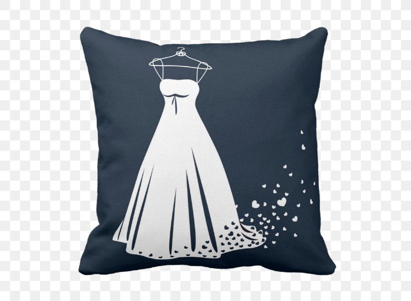Wedding Dress Clip Art, PNG, 600x600px, Wedding Dress, Bridal Shower, Bride, Clothing, Cushion Download Free