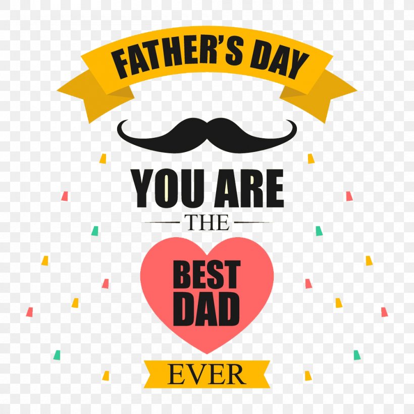 Father's Day Logo Clip Art, PNG, 1000x1000px, Father, Area, Brand, Greeting Note Cards, Label Download Free