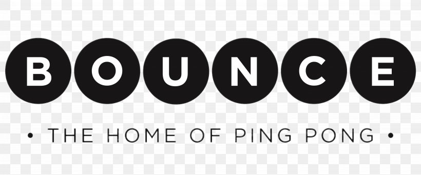 Logo AceBounce Ping Pong Bar & Restaurant Chicago Brand, PNG, 6930x2886px, Logo, Bar, Bounce Farringdon, Brand, Food Download Free