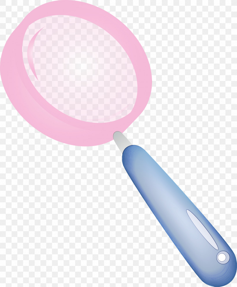 Pink Kitchen Utensil Spoon Tool Plastic, PNG, 2476x3000px, Magnifying Glass, Kitchen Utensil, Magnifier, Paint, Pink Download Free
