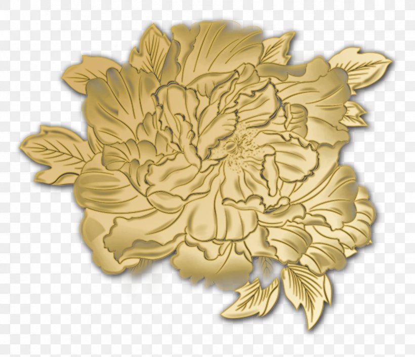 Moutan Peony, PNG, 1339x1152px, Peony, Flower, Gold, Gratis, Moutan Peony Download Free