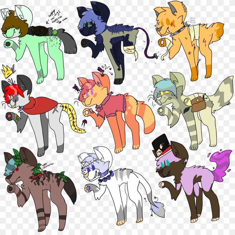 Pony Horse Cat Canidae, PNG, 2000x2000px, Pony, Animal, Animal Figure, Art, Canidae Download Free
