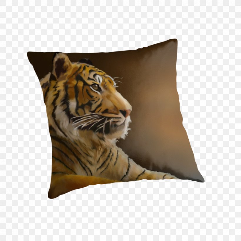 Tiger Cushion Cat Throw Pillows, PNG, 875x875px, Tiger, Big Cat, Big Cats, Carnivoran, Cat Download Free