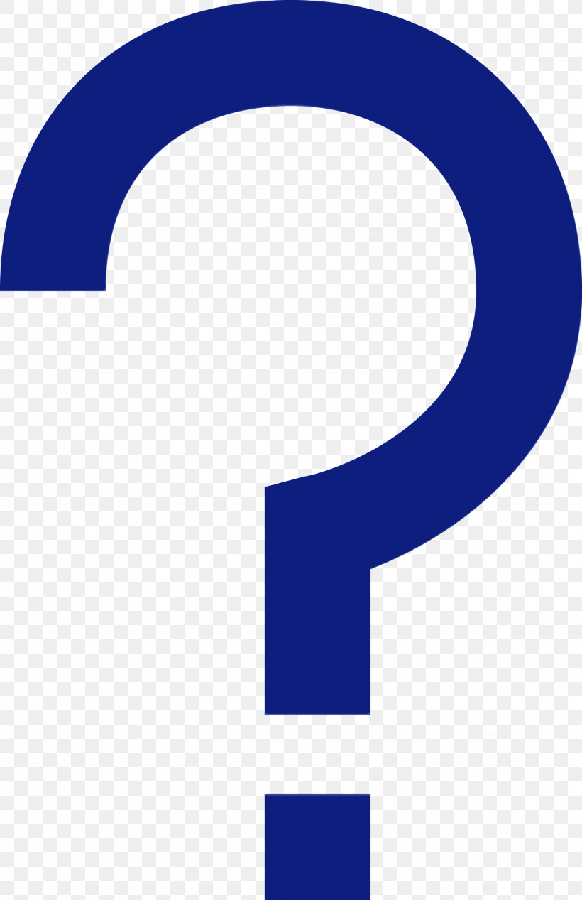 Blue Font Line Electric Blue Logo, PNG, 1941x3000px, Blue Question Mark, Blue, Electric Blue, Line, Logo Download Free