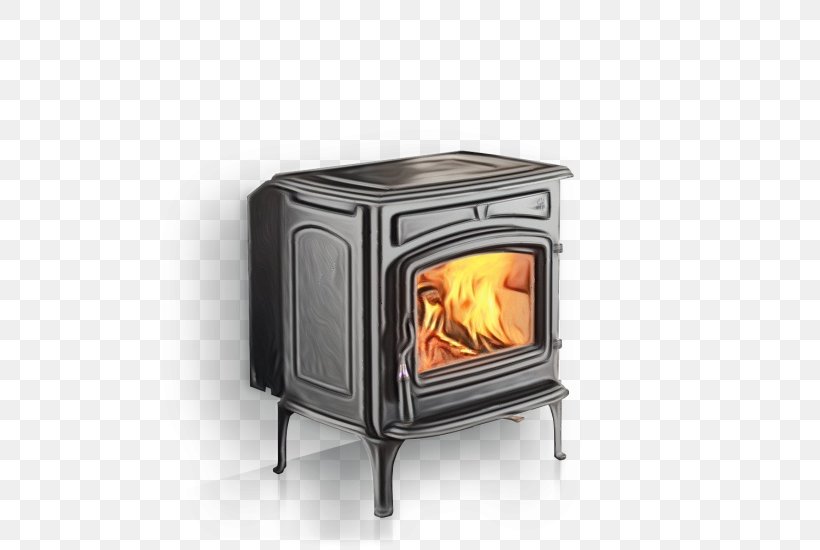 Heat Wood-burning Stove Hearth Flame Home Appliance, PNG, 550x550px, Watercolor, Fireplace, Flame, Hearth, Heat Download Free