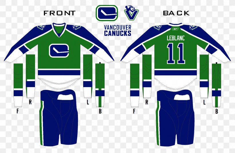 Jersey Vancouver Canucks Johnny Canuck National Hockey League Uniform, PNG, 1676x1096px, Jersey, Blue, Brand, Clothing, Concept Download Free