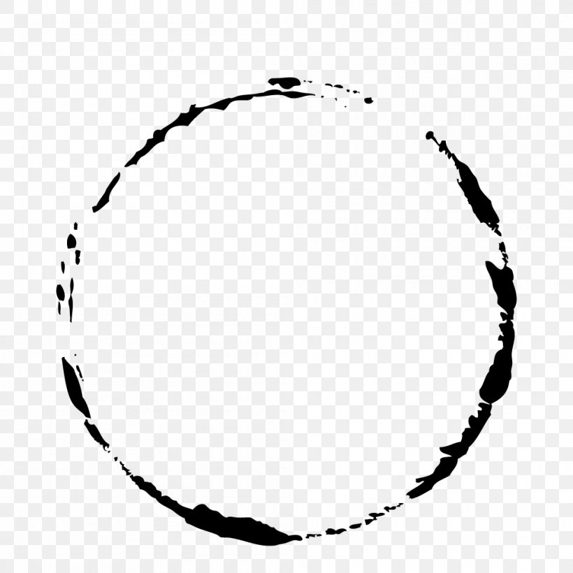 Simple Black Ink Circle, PNG, 1000x1000px, Ink, Area, Black, Black And White, Electronic Cigarette Download Free