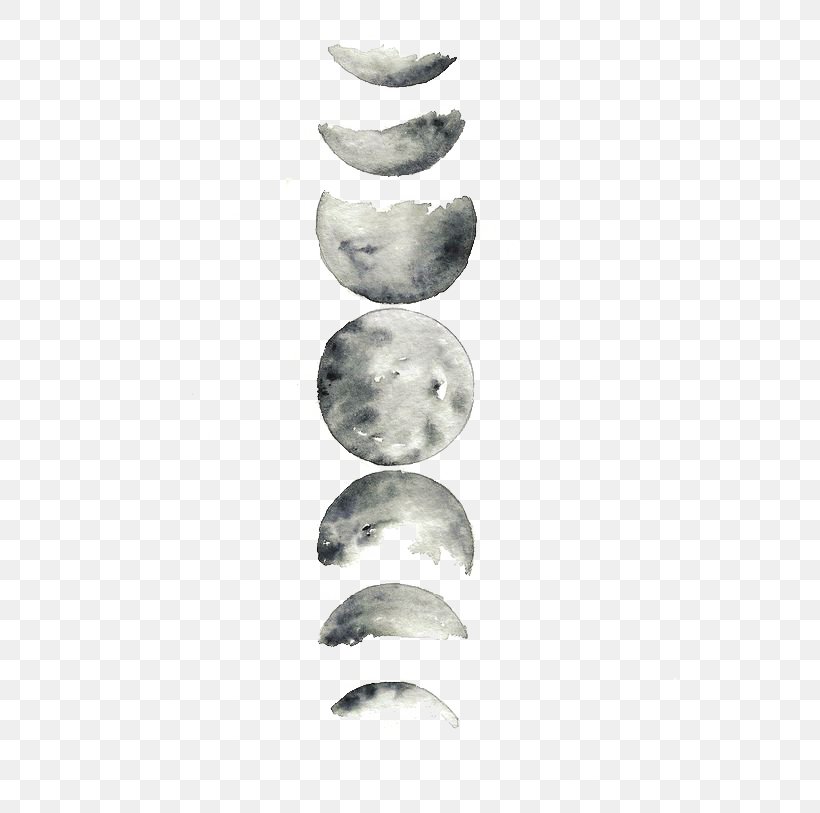 Supermoon Lunar Phase Watercolor Painting, PNG, 564x813px, Supermoon, Abziehtattoo, Drawing, Full Moon, Impact Crater Download Free