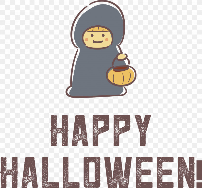 Happy Halloween, PNG, 3000x2795px, Happy Halloween, Behavior, Biology, Cartoon, Human Download Free