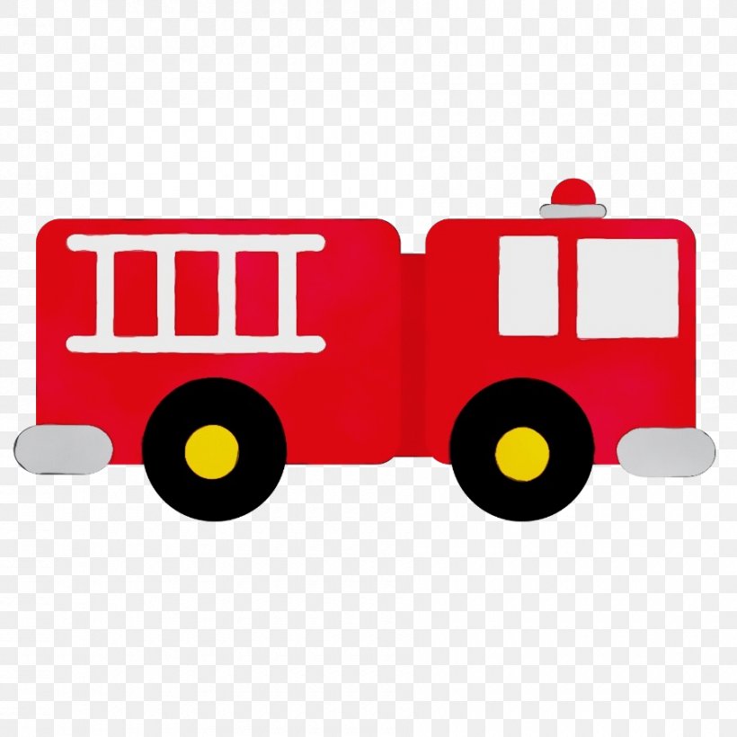 Motor Vehicle Mode Of Transport Transport Vehicle Clip Art, PNG, 900x900px, Watercolor, Fire Apparatus, Mode Of Transport, Motor Vehicle, Paint Download Free