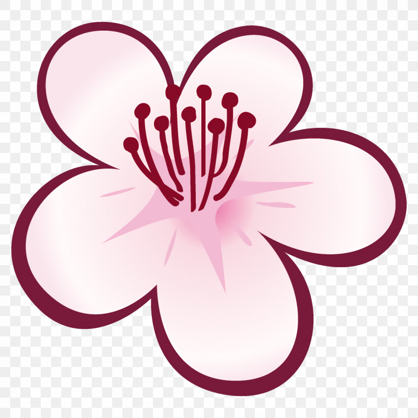 Plum Blossoms Plum Winter Flower, PNG, 1200x1200px, Plum Blossoms, Flower, Magenta, Petal, Pink Download Free