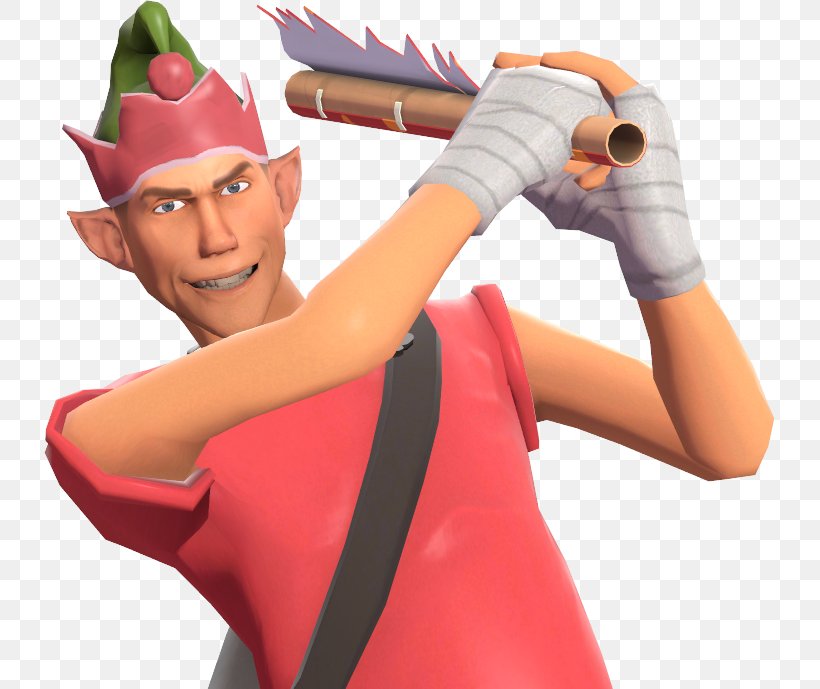 Team Fortress 2 Santa Claus Christmas Elf Steam, PNG, 731x689px, Team Fortress 2, Arm, Boxing Glove, Chapeau Claque, Christmas Download Free