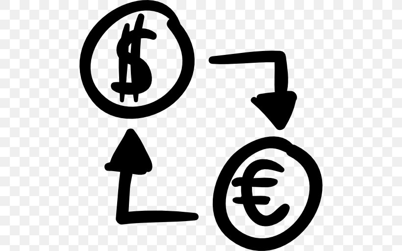Currency Symbol Foreign Exchange Market Euro Currency Pair, PNG, 512x512px, Currency, Area, Bank, Black And White, Brand Download Free
