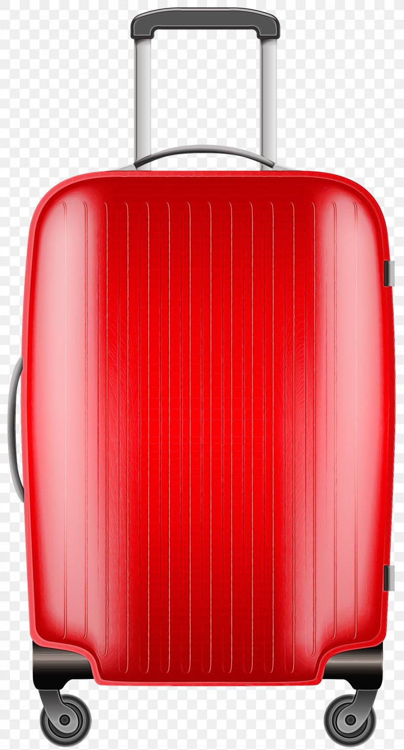Suitcase Red Hand Luggage Baggage Luggage And Bags, PNG, 1616x3000px, Watercolor, Bag, Baggage, Hand Luggage, Luggage And Bags Download Free