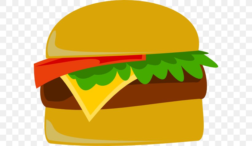 Hamburger Cheeseburger Clip Art, PNG, 600x477px, Hamburger, Cap, Cheeseburger, Fast Food, Food Download Free