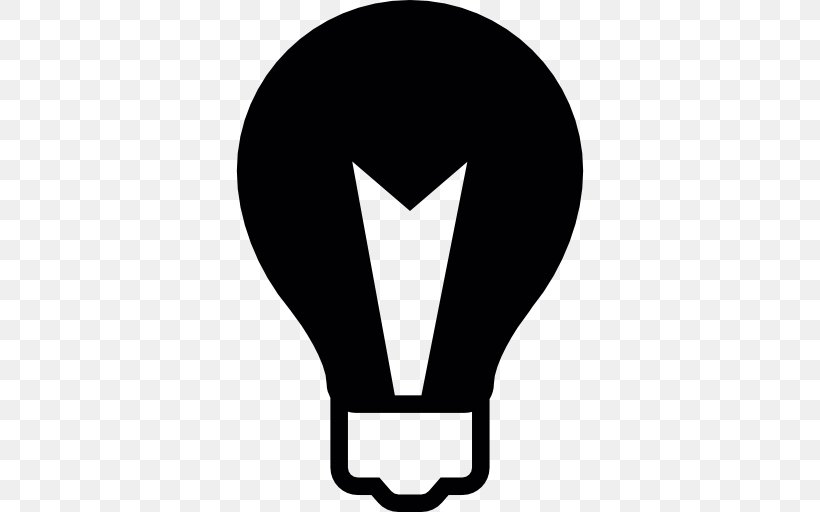 Incandescent Light Bulb Electricity, PNG, 512x512px, Light, Black, Black And White, Computer, Electric Light Download Free